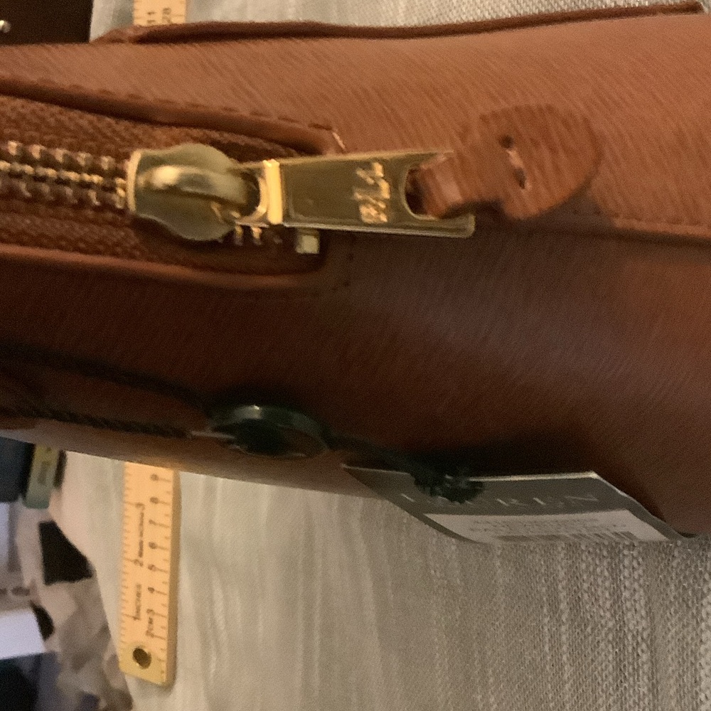 Lauren Ralph Lauren Tan Crossbody Bag - Picture 4 of 9